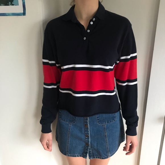 Brandy Melville Tops - Brandy Melville Red, White, Blue Longsleeve
